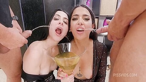 Nuria Millan And Kaitlyn Katsaros – Dap And Fist Goes Wet, 5on2, Anal Fisting, Balls Deep, Deepthroat, Big Gapes, Monster Buttrose, Cocktail, Drink, Squirt, Cum In Mouth, Swallow