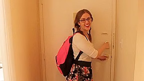 Naughty Stepsister Sucks Stepbrother Dry