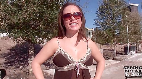 Brunette Cutie Crazy Video With Disaster At The End
