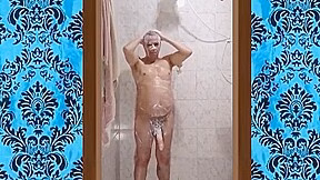 Meu Banho Gostoso Com o Pau Duro 007