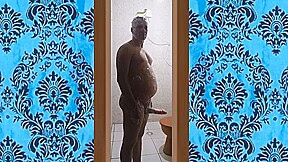 Meu Banho Gostoso Com o Pau Duro 011