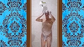 Meu Banho Gostoso Com o Pau Duro 025