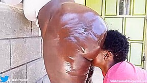 FetishFreaksAfrica Slutty Gets Humiliated By Ass Dominator