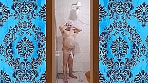 O Meu Banho Gostoso Com o Pau Duro 011