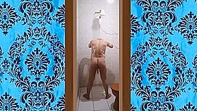 Meu Banho Gostoso Com o Pau Duro 013