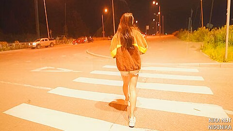 This Is Trash – In Search Of A Millionaire In The Ghetto – Blowjob In A Vacation Point At Night Exclusive Nigonika 2024
