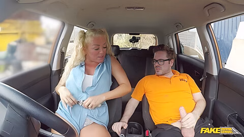 Blonde Milf With Massive Tits Gives Sloppy Titwank And Pov Fuck